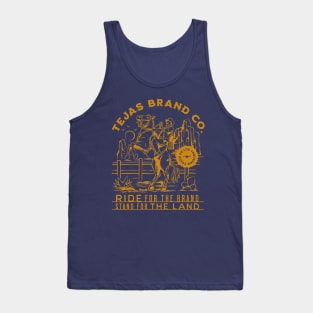 Vintage Texas Cowboy Tank Top